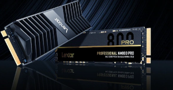 Lexar宣布推出Professional NM800PRO PCIe Gen4固态硬盘