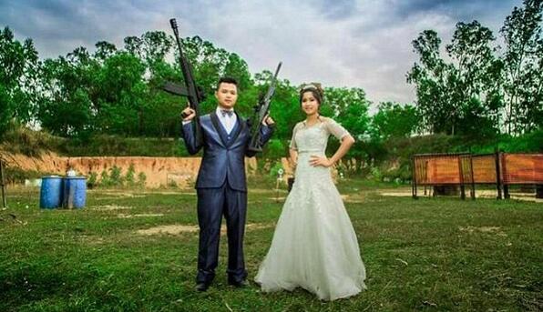 泰国新郎婚礼上枪杀新娘一家后自杀